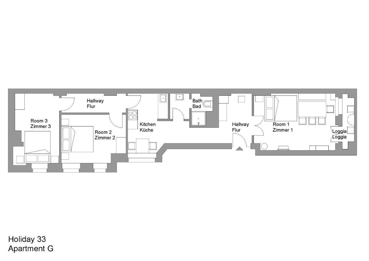 Holiday 33 Apartments Efg Schoenhauser Allee Mit Balkon Берлин Екстериор снимка